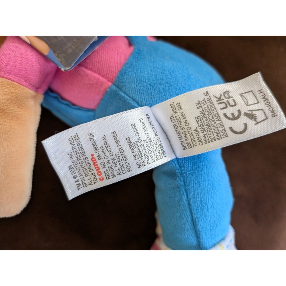 Ms. Rachel Cuddle & Comfort Doll Gund Spin Master Plush Toy Pink Blue 6072305 - Picture 4 of 6